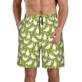 thumbnail image 1 of Pofeuu Lovely Chickens Prin Men's Swim Trunks Quick Dry Bathing Suit Swimming Board Shorts Mesh Lining Beach Swimwear-3X-Large, 1 of 6