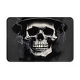 thumbnail image 1 of Pofeuu Magician Hat Skull Print Flannel Doormats Rug16"x24"Rug Washable Doormats Indoor Outdoor Rugs for Layered Front Door Mats, Porch, Kitchen, Entryway, 1 of 7
