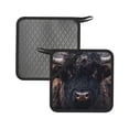 thumbnail image 1 of Pofeuu Majestic Black Yak Print Silicone Trivet Mats,Silicone Hot Pads for Kitchen, Silicone Trivets for Hot Pots and Pans, Silicone Hot Pad, 1 of 8