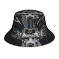 thumbnail image 1 of Pofeuu Majestic Forest Stag Print Bucket Hat for Women Men Reflective Bucket Hats Beach Summer Sun Hat Travel Fisherman Cap, 1 of 6