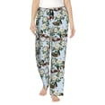 thumbnail image 1 of Pofeuu Mallard Ducks And Roses Print Women's Fashion Pajama Pants with Pockets Comfy Drawstring Sleep Lounge Bottoms-Large, 1 of 6