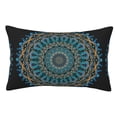thumbnail image 1 of Pofeuu Mandala Print Polyester Microfiber Plush Pillowcases, Super Soft and Cozy Pillow Case Covers with Envelop Closure（Pillow core not included）-20"x30", 1 of 6