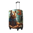 thumbnail image 1 of Pofeuu Maple Meditating Bear Print Luggage Suitcase Cover Protector Luggage Washable Covers Aesthetic for 18/24/28/32 inch Luggage（No luggage included）-Large, 1 of 7