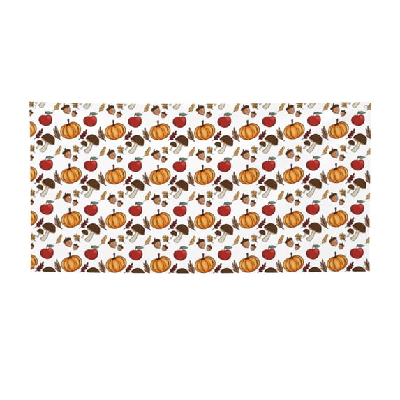 Pofeuu Maple leaf nut Mushroom Print Colorful Yard Festival Banner Sign Party Outdoor & Indoor Party Decoration Banne Festival Yard Sign-Medium