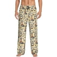 thumbnail image 1 of Pofeuu Marine Birds And Coastal Lighthouse Print Men's Pajama Pants, Soft Lounge Pajama Pants with big pockets for Men Plaid Pj Bottoms-XX-Large, 1 of 6