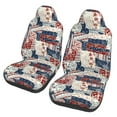 thumbnail image 1 of Pofeuu Marine Sailing Print Automotive Car Seat Covers Flat Cloth Full Set Seat Covers,Car Seat Covers front seats for Cars Trucks and SUVs(Two packs), 1 of 7