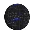 thumbnail image 1 of Pofeuu Mathematica Science Print Spare Tire Wheel Cover for Car Truck SUV Camper Universal Fit Spare Tire Cover RV Spare Tire Covers-15 inch, 1 of 6
