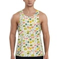 thumbnail image 1 of Pofeuu Medical Icons Print Men's Workout Tank Tops Sleeveless Muscle Gym Shirt Quick Dry-3X-Large, 1 of 7