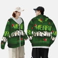 thumbnail image 1 of Pofeuu Merry Christmas Print Sun Protection Outdoor Lightweight Full Zip UV Cooling Hoodie Long Sleeve Summer Clothing for Outdoor Hiking-XX-Large, 1 of 5