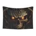 thumbnail image 1 of Pofeuu Metal Evil Skull Print Puppy Blanket,Dog Blankets,Pet Blanket Cozy Cat Blankets for Indoor Cats, Fuzzy Pet Blanket for Kitten Doggy Dog Blankets-Small, 1 of 8