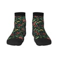 thumbnail image 1 of Pofeuu Mexican Flower 1 Print 30cm Socks, Adult Running Hiking Socks for Youth and Adult, 1 of 7