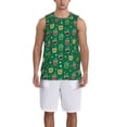 thumbnail image 1 of Pofeuu Milk Tea Print Basketball Jersey, Shirts for Men Youth Basketball Jersey Crew Neck-4X-Large, 1 of 6