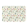 thumbnail image 1 of Pofeuu Mini Wildflower Watercolor Print Flannel Doormats Rug16"x24"Rug Washable Doormats Indoor Outdoor Rugs for Layered Front Door Mats, Porch, Kitchen, Entryway, 1 of 7