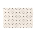 thumbnail image 1 of Pofeuu Minimalist Crosshatch Dots Print Flannel Doormats Rug16"x24"Rug Washable Doormats Indoor Outdoor Rugs for Layered Front Door Mats, Porch, Kitchen, Entryway, 1 of 7
