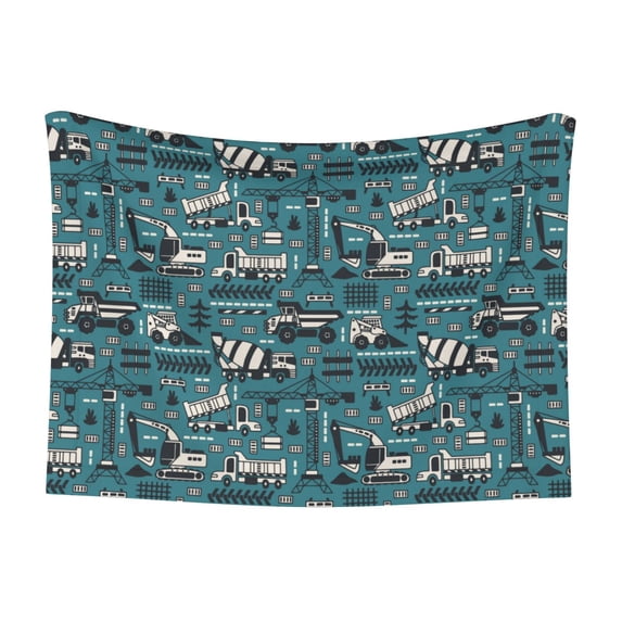 Pofeuu Modern Excavator Print Puppy Blanket,Dog Blankets,Pet Blanket Cozy Cat Blankets for Indoor Cats, Fuzzy Pet Blanket for Kitten Doggy Dog Blankets-Large