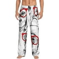 thumbnail image 1 of Pofeuu Monkey Print Men's Pajama Pants, Soft Lounge Pajama Pants with big pockets for Men Plaid Pj Bottoms-Medium, 1 of 6