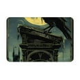 thumbnail image 1 of Pofeuu MoonNight Sky Crow Print Flannel Doormats Rug16"x24"Rug Washable Doormats Indoor Outdoor Rugs for Layered Front Door Mats, Porch, Kitchen, Entryway, 1 of 7