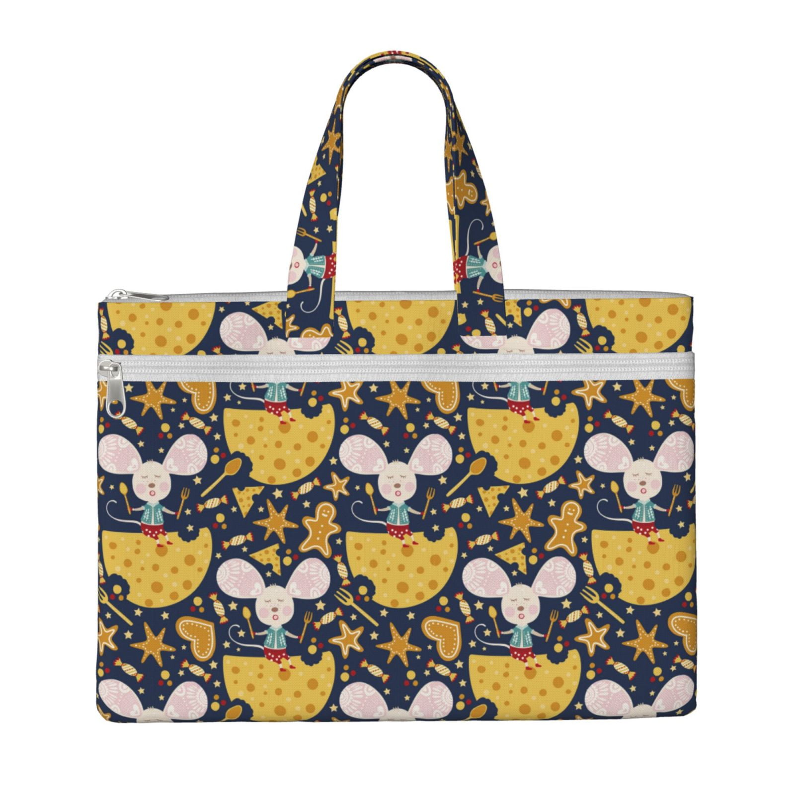 Pofeuu Mouse Cheese Print Laptop Bag Carrying - Computer Bag Laptop ...