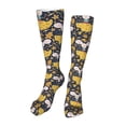 thumbnail image 1 of Pofeuu Mouse Cheese Print Stockings, Adult Running Hiking Socks for Youth and Adult-One Size, 1 of 8