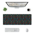 thumbnail image 1 of Pofeuu Multicolored Butterflies Print Desk Mat for Keyboard and Mouse，Computer Desk Matt for Desktop，Large Mouse Pad for Desk，Desk Pads on Top of Desks 12x31.5in, 1 of 8
