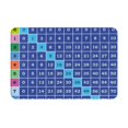 thumbnail image 1 of Pofeuu Multiplication Table Print Flannel Doormats Rug16"x24"Rug Washable Doormats Indoor Outdoor Rugs for Layered Front Door Mats, Porch, Kitchen, Entryway, 1 of 7