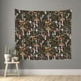 thumbnail image 1 of Pofeuu Mushroom Garnish Print Wall Tapestry Decoration Wall Hanging Tapestry 60 x 51 Inch, 1 of 6