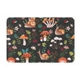 thumbnail image 1 of Pofeuu Mushroom With Snails Print Flannel Doormats Rug16"x24"Rug Washable Doormats Indoor Outdoor Rugs for Layered Front Door Mats, Porch, Kitchen, Entryway, 1 of 7
