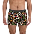 thumbnail image 1 of Pofeuu Mushrooms Print Men’s Boxer Briefs, Moisture-Wicking Underwear, Regular,Trunk-Large, 1 of 5