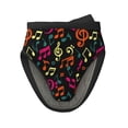 thumbnail image 1 of Pofeuu Music Notes Print Thickened Mini Silicone Oven Mitts Heat Resistant, Rubber Oven Mitt Gloves, Finger Pinch Grips, Pot Holder, Silicone Potholder, 1 of 7