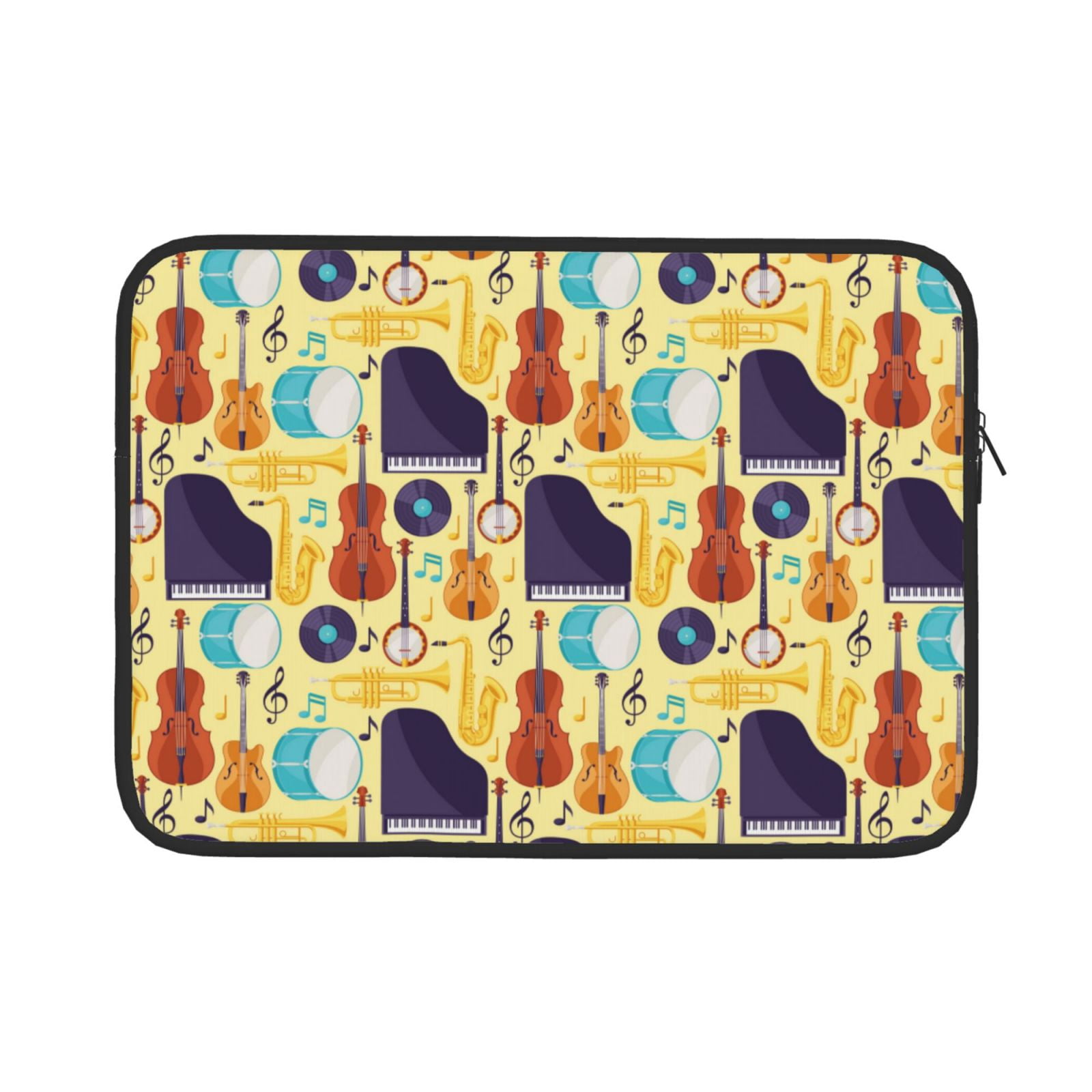 Pofeuu Musical Instruments Print Laptop Carrying Case,13-15-Inch Laptop ...