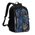 thumbnail image 1 of Pofeuu Mystical Underwater Coral Scene Print Storage Laptop Backpack with USB Charging Port[Water Resistant] College Computer Bookbag Fits, 1 of 7