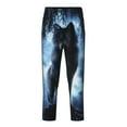 thumbnail image 1 of Pofeuu Night Scene of Wolves Print Teenagers' Pajama Pants, Soft Lounge Pajama Pants with big pockets for Men Plaid Pj Bottoms-Large, 1 of 6