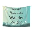 thumbnail image 1 of Pofeuu Not All Those Who Wander Are Lost1 Print Puppy Blanket,Dog Blankets,Pet Blanket Cozy Cat Blankets for Indoor Cats, Fuzzy Pet Blanket for Kitten Doggy Dog Blankets-Small, 1 of 8
