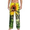 thumbnail image 1 of Pofeuu Not All Who Wander Are Lost Print Men's Pajama Pants, Soft Lounge Pajama Pants with big pockets for Men Plaid Pj Bottoms-Small, 1 of 6