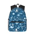 thumbnail image 1 of Pofeuu Octopus And Whale Print Laptop Backpack Travel Canvas Backpack for School Lightweight and Comfortable Backpack College Backpack Schoolbag, 1 of 6