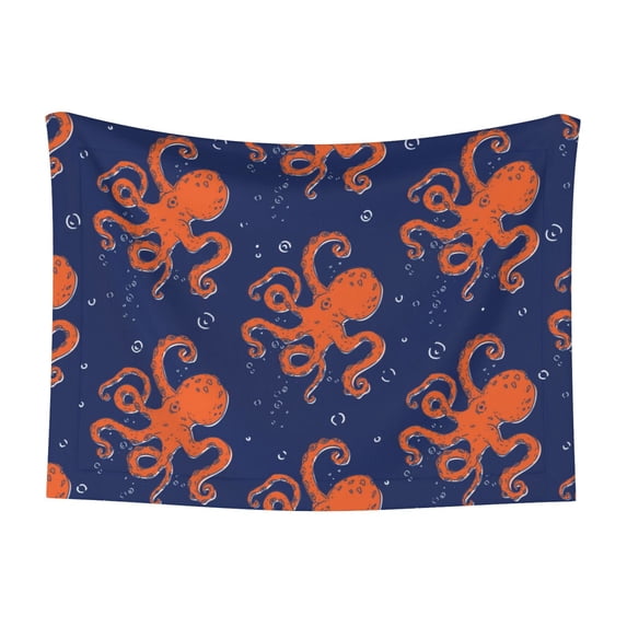 Pofeuu Octopus Print Puppy Blanket,Dog Blankets,Pet Blanket Cozy Cat Blankets for Indoor Cats, Fuzzy Pet Blanket for Kitten Doggy Dog Blankets-Large