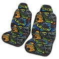 thumbnail image 1 of Pofeuu Off-Road Vehicle Print Automotive Car Seat Covers Flat Cloth Full Set Seat Covers,Car Seat Covers front seats for Cars Trucks and SUVs(Two packs), 1 of 7