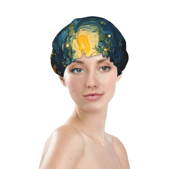 Pofeuu Oil Starry Sky Sunflower 标题