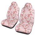 thumbnail image 1 of Pofeuu Orchids Flowers Print Automotive Car Seat Covers Flat Cloth Full Set Seat Covers,Car Seat Covers front seats for Cars Trucks and SUVs(Two packs), 1 of 7