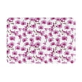thumbnail image 1 of Pofeuu Orchids Flowers Print Flannel Doormats Rug16"x24"Rug Washable Doormats Indoor Outdoor Rugs for Layered Front Door Mats, Porch, Kitchen, Entryway, 1 of 7