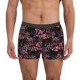 thumbnail image 1 of Pofeuu Orchids Flowers Print Men’s Boxer Briefs, Moisture-Wicking Underwear, Regular,Trunk-Medium, 1 of 5