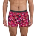 thumbnail image 1 of Pofeuu Orchids Flowers Print Men’s Boxer Briefs, Moisture-Wicking Underwear, Regular,Trunk-Small, 1 of 5