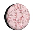 thumbnail image 1 of Pofeuu Orchids Flowers Print Spare Tire Wheel Cover for Car Truck SUV Camper Universal Fit Spare Tire Cover RV Spare Tire Covers-17 inch, 1 of 6