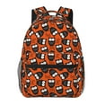 thumbnail image 1 of Pofeuu Owls And Boo Print Backpack for Men and Women - Basic Bookbag Casual Daypack Backpacks for College Work Travel-One Size, 1 of 5