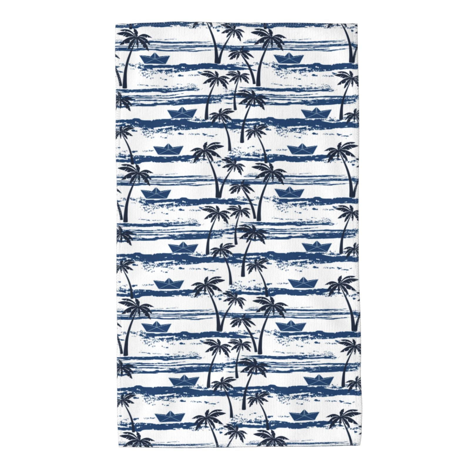 Palm Tree Hand Towels Bathroom