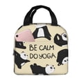 thumbnail image 1 of Pofeuu Panda Doing Yoga Print Lunch Bag Lunch Box Large Capacity Insulated Lunch Bag for Adult, Leakproof Reusable Lunch Tote Bags for Work, 1 of 5