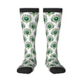 thumbnail image 1 of Pofeuu Peacock Feathers1 Print Stockings, Adult Running Hiking Socks for Youth and Adult, 1 of 6
