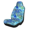 thumbnail image 1 of Pofeuu Peacock Print Automotive Car Seat Covers Flat Cloth Full Set Seat Covers,Car Seat Covers front seats for Cars Trucks and SUVs-1, 1 of 9