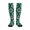 thumbnail image 1 of Pofeuu Peacock'S Tail Print Compression Socks for Women & Men Circulation - Best Support for Nurses,Running,Athletic,Sports, 1 of 7