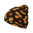 thumbnail image 1 of Pofeuu Peanuts5 Print Beanie Hat for Men Women Knit Winter Hat Warm Cuffed Skull Beanie Slouchy Soft Unisex, 1 of 6